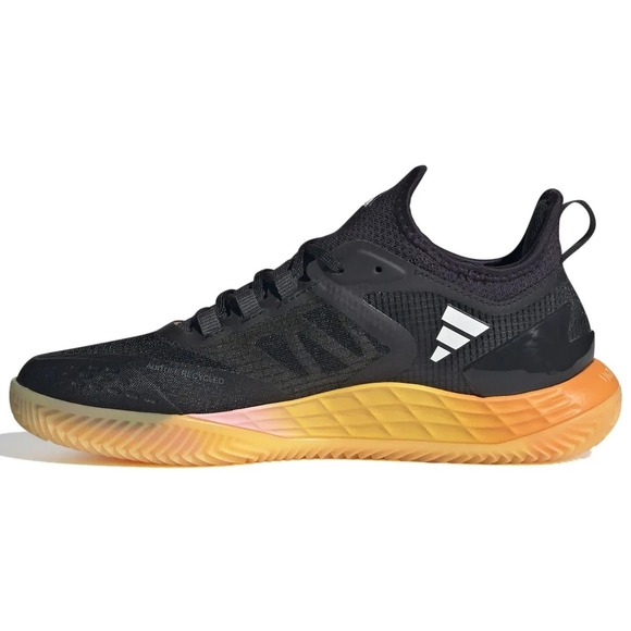 NEW adidas Adizero Ubersonic 4 Women's Size 9.5 Clay Black Yellow Tennis Shoes - Picture 3 of 8